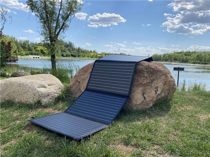 Camping Bruk bærbar sammenleggbar solcellepanel