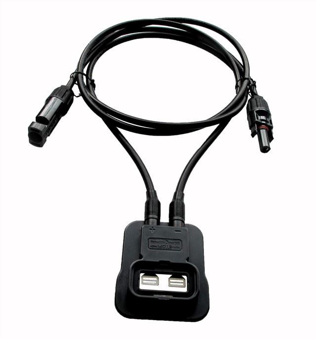 Fleksible solcellepaneler IP67 Junction Box