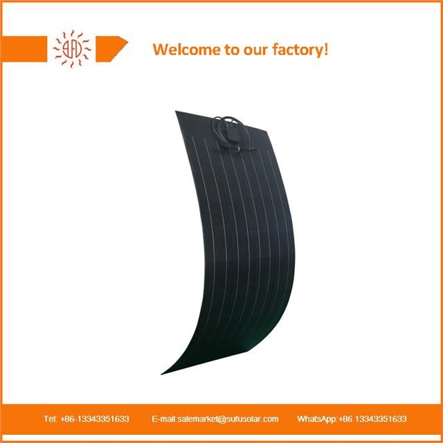 Semi -fleksibelt solcellepanel