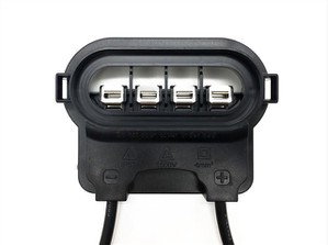 Solar Junction Box 4 Terminal