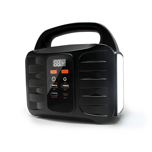 Solcellepanel bærbar kraftstasjon