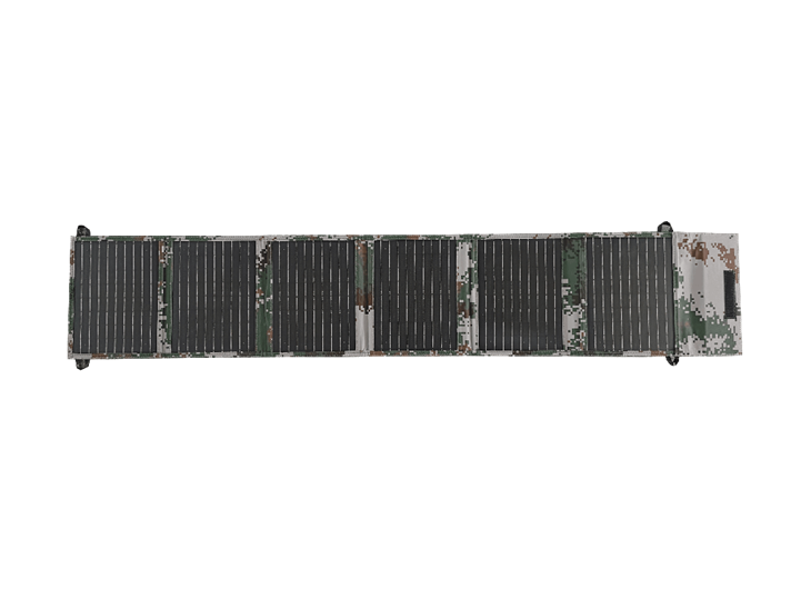 45W 6 sammenleggbare kamuflasjefoldende solcellepanel