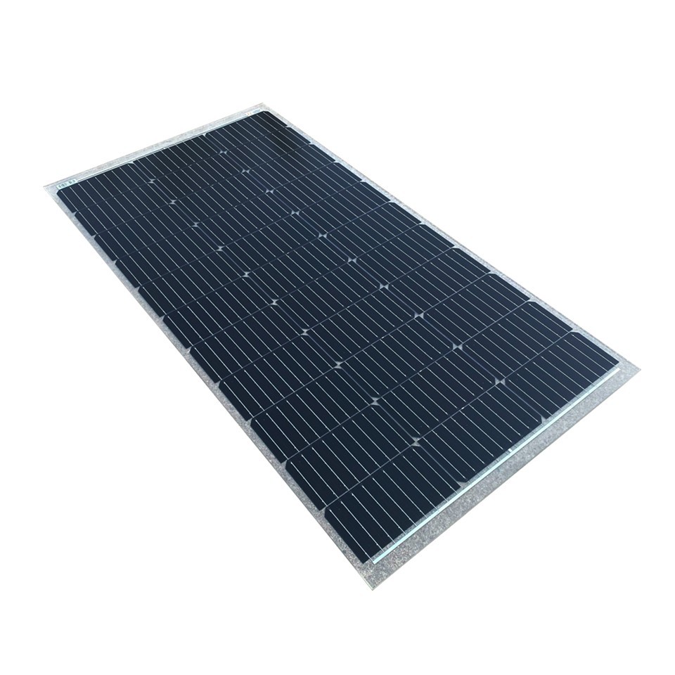 Glass mono solcellepanel 100w