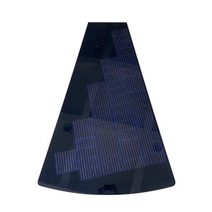 Tilpassede uregelmessige vifteform solcellepaneler